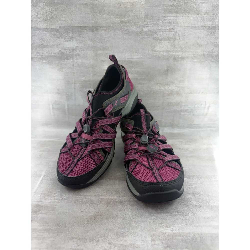 Chaco Outcross Evo 1 Women Sz 10 Hiking Water Shoes Berry Pink Grey J104926